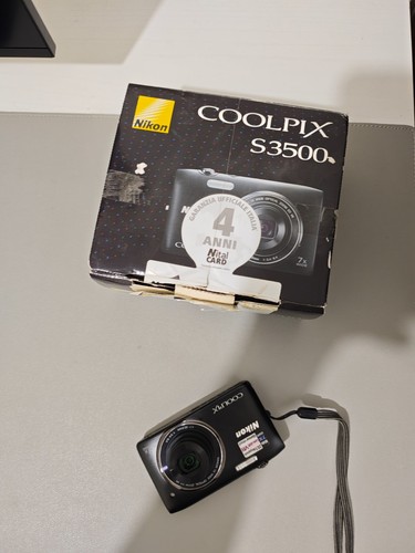 Fotocamera nikon coolpix s3500 - fotocamera,