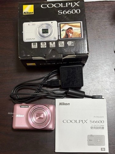 Nikon coolpix s6600 rosa - coolpix, 16,0