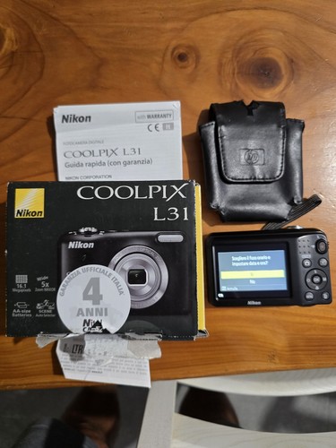 Nikon coolpix l31 compatta - coolpix,