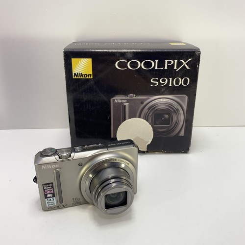 Nikon coolpix s9100 silver - nikon,