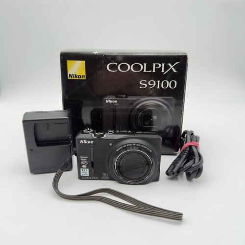 Nikon coolpix s9100 - nikon, nero
