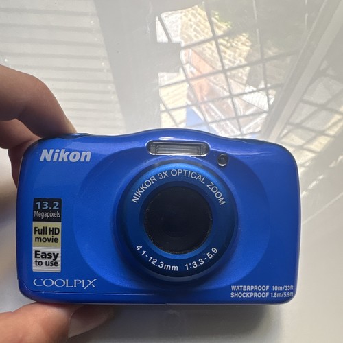 Nikon coolpix w100 blu 2mp - coolpix,