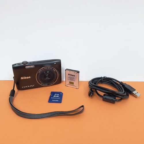 Nikon coolpix s3100 - coolpix, nera